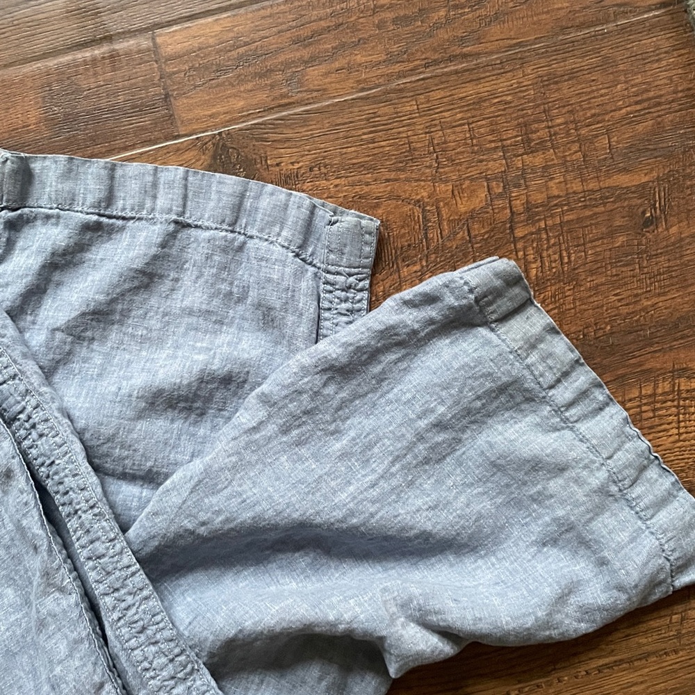 Athleta Cabo Linen Wide leg sz 10 - Picture 11 of 14